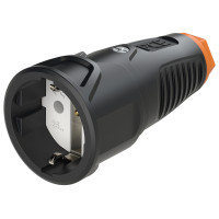 Розетка кабельна 16A/250V/2P+E/IP20 виробник PCE 2510-so