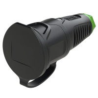 Розетка кабельна 16A/250V/2P+E/IP54 виробник PCE 2511-shu