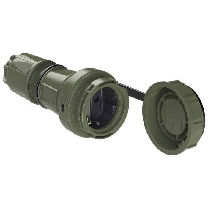 Розетка каб 16А/250V/2P+E/IP68 NAUTILUS виробник PCE 20251-u