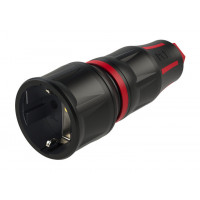 Розетка кабельная 16A/250V/2P+E/IP20 производитель PCE 25730-src (под заказ)