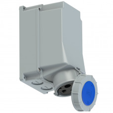 Настінна розетка 125А/230V/1P+N+E/IP67 виробник PCE 143-6