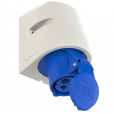 Настінна розетка 16А/230V/1P+N+E/IP44 виробник PCE 113-6