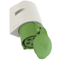 Настенная розетка 32А/>50-500V//3P+N+E/IP44 производитель PCE 125-2
