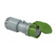 Розетка кабельна 32А/24-42V/2P/IP44 виробник PCE 292-3v
