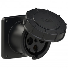 Розетка вбудована 125А/400V/3P+E/IP67 виробник PCE 344-6xs