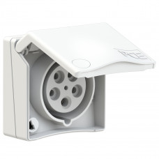 Розетка встроенная 16А/400V/3P+N+E/IP44 производитель PCE 845-6v