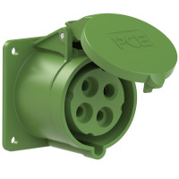 Вбудована розетка 32А/50-500V/3P+E/IP44 виробник PCE 324-2f7