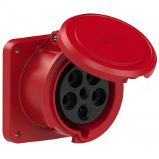 Встроенная розетка 63A/400V/3P+N+E/IP44 производитель PCE 3351-6
