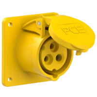 Розетка встроенная 16А/110V/1P+N+E/IP44 производитель PCE 313-4f7