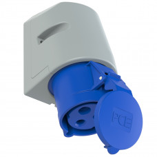 Настенная розетка 32А/230V/1P+N+E/IP44 производитель PCE 123-6tt