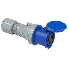 Розетка кабельна 63А/230V/1P+N+E/IP44 виробник PCE 2331-6