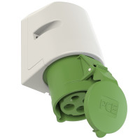 Настінна розетка 32А/500V/3P+E/IP44 виробник PCE 124-10