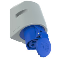 Настінна розетка 16А/230V/1P+N+E/IP44 виробник PCE 113-6tt (під замовлення)