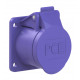 Розетка вбудована 16А/24V/2P/IP44 виробник PCE 362f9v