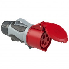 Розетка кабельна 32А/400V/3P+N+E/IP44 GRIP виробник PCE 2253-6tt