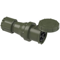 Розетка кабельна 125A/400V/3P+N+E/IP67 виробник PCE 245-6.u