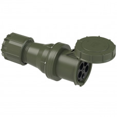 Розетка кабельна 125A/400V/3P+N+E/IP67 виробник PCE 245-6.u