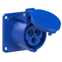 Розетка вбудована 16А/230V/1P+N+E/IP4465х65 виробник PCE 313-6f0