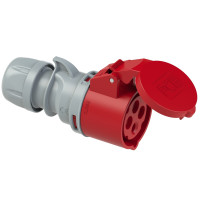 Розетка кабельна 16А/400V/3P+E/IP44 виробник PCE 214-6tt