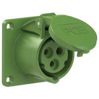 Розетка вбудована 16А/50-500V/1P+N+E/IP44 виробник PCE 313-2