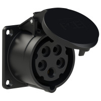 Розетка встроенная 16А/400V/3P+N+E/IP44 производитель PCE 315-6x