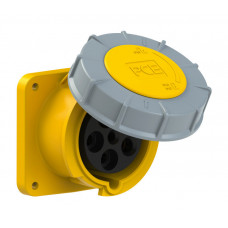 Розетка вбудована 63А/110V/3P+N+E/IP67 виробник PCE 335-4
