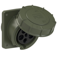 Розетка встроенная наклонная 63А/400V/3P+N+E/IP67 производитель PCE 435-6.u