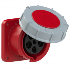 Розетка вбудована 63А/400V/3P+N+E/IP67 виробник PCE 335-6