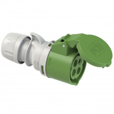 Розетка кабельна 32А/50-500V/3P+E/IP44 виробник PCE 224-2