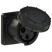 Розетка вбудована 125А/230V/1P+N+E/IP67 виробник PCE 343-6xs