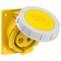 Розетка вбудована похила 32А/110V/1P+N+E/IP67 виробник PCE 4232-4f78