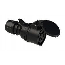 Розетка кабельна 32А/400V/3P+N+E/IP44 виробник PCE 225-6ttx