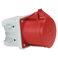 Розетка вбудована 32А/400V/3P+N+E//IP44 виробник PCE 81325-6