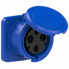 Вбудована розетка 63A/230V/2P+E/IP44 виробник PCE 3331-6