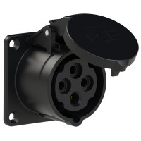 Розетка вбудована 16А/400V/3P+E/IP44 виробник PCE 314-6x