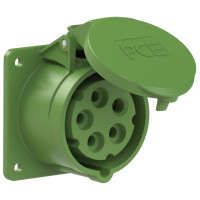 Розетка встроенная 16А/50-500V/3P+N+E/IP44 производитель PCE 315-2f7