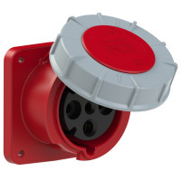 Розетка встроенная 63А/400V/3P+E/IP67 производитель PCE 334-6fc