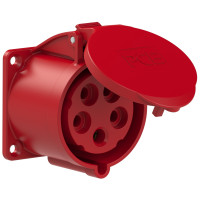Розетка вбудована 32А/400V/3P+N+E//IP44 виробник PCE 325-6tt