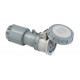 Розетка кабельна 32A/42V/2P+E/IP67 виробник PCE 2932-12v