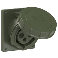 Розетка вбудована похила 32А/230V/1P+N+E/IP67 виробник PCE 4232-6.u