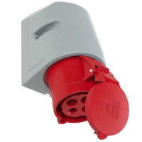 Настенная розетка 32А/400V/3P+E/IP44 производитель PCE 124-6tt