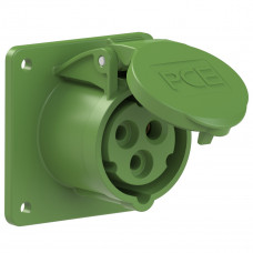 Розетка встроенная 16А/50-500V/1P+N+E/IP44 производитель PCE 313-2f7