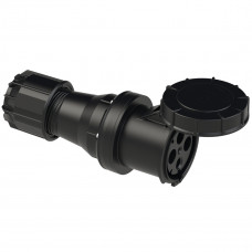 Кабельна розетка 125A/400V/3P+E/IP67 виробник PCE 244-6xs