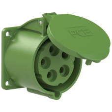 Вбудована розетка 32А/50-500V/3P+N+E//IP44 виробник PCE 325-2