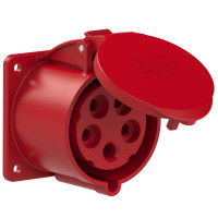 Розетка вбудована 32А/400V/3P+N+E/IP44 виробник PCE 325-6ttf7