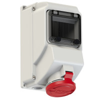 Настенная розетка 32A/400V/3P+E/IP44 производитель PCE 75243-6