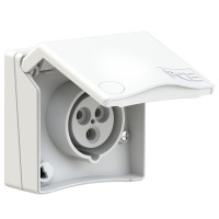 Розетка встроенная 16А/230V/1P+N+E/IP44 производитель PCE 843-6v
