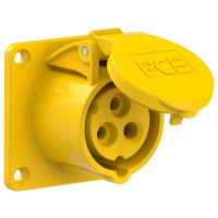Розетка вбудована 16А/110V/1P+N+E/IP44 виробник PCE 313-4