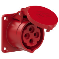 Розетка встроенная 16А/400V/3P+E/IP44 производитель PCE 314-6