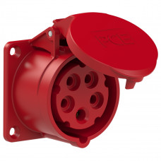 Вбудована розетка 16А/400V/3P+N+E/IP44 виробник PCE 315-6